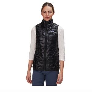 Patagonia Women's Black Micro Puff Vest- M, Black
